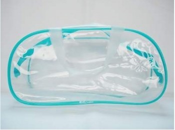 Kundengebundene hohe Qualität oem RohrleitungsfensterPVC-Plastikhandtasche