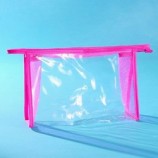 주문을 받아서 만들어진 고품질 명확한 바느질 플라스틱 Pvc 지퍼 부대