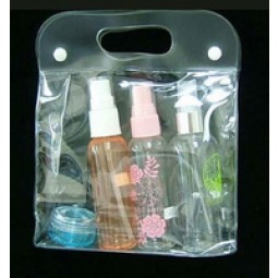 En gros personnalisé haut-Fin Emballage cosmétique en plastique écologique (Pvc)