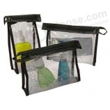 Großhandel angepasst hoch-Endee Oem Reisen PVC-Reißverschluss Tasche für Kosmetik