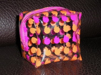Wholesale Customized high-end Eco-Friendly Colorful PVC Makeup Bag
