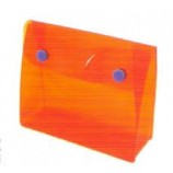 En gros personnalisé haut-Fin eco-friFinly aucun sac coloré de bouton de Pvc de rupture