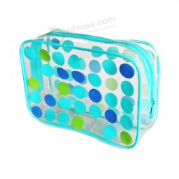 Wholesale Customized high-end Eco-Friendly Zipper PVC Cosmetic Bag Assorted