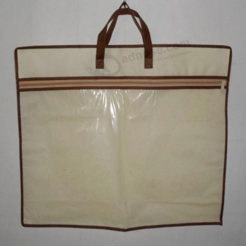 Wholesale Customized high-end OEM Clear Zipper Plastic PVC Pillow Bag with Handles