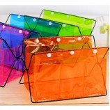 Al por mayor personalizado alto-Venta caliente de colores caja de aseo de Cloruro de polivinilo plegable venta caliente