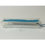 2017 批发定制高-最终耐用定制印花透明PVC拉链袋