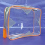 도매 높은 맞춤-침구에 대 한 끝 transprent Pvc 핸들 가방