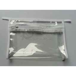 Großhandel angepasst hoch-Ende oem klar nähen PVC reißverschluss plastiktüte