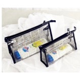 Wholesale Customized high-end Accept Custom Order and Zipper Top Clear Sewing Plastic Zipper Bag