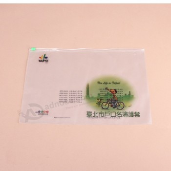 Wholesale Customized high-end 0.2mm Clear PVC Ziplock Bag with Customized Logo
