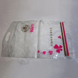 Wholesale Low Price Clear PVC Plastic Ziplock Bag with Custom-Logo