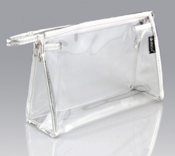 Wholesale Customized high quality Hot Selling Clear PVC Matreial Sewing Makeup Cosmetic Bag