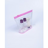 批发定制高品质迷你可爱PVC站立化妆品袋