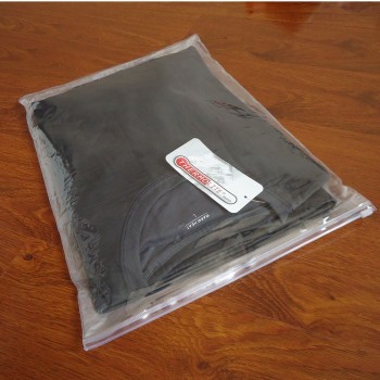 Groothandel aangepaste hoge kwaliteit zakje tas type zip lock kledingzak
