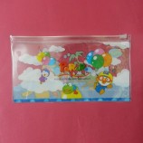 Bolso modificado para requisitos particulares de alta calidad del ziplock del Cloruro de polivinilo de la impresión de encargo del OEM de alta calidad
