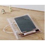 Wholesale Customized high quality Transparent Hose Bag PVC Flat Bag