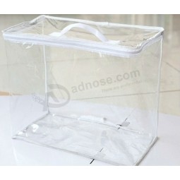 Wholesale Customized high quality Print Waterproof Large Clear PVC Case for Packaging Garment & Quilt