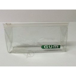 Großhandelspersonifizierte Qualitäts-weiche klare PVC-Kosmetiktasche