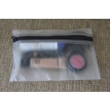 批发定制优质工厂优质磨砂PVC拉链袋化妆品
