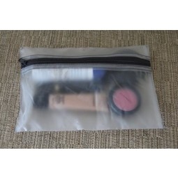 도매 고품질 맞춤형 된 공장 좋은 품질 화장품에 대 한 젖 빛 Pvc 지퍼 가방