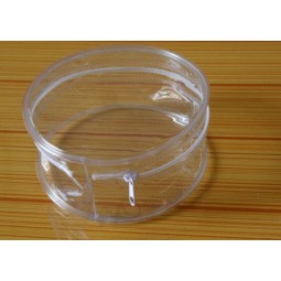 Wholesale Customized high quality Clear PVC Round Shape Zipper Bag