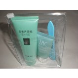 批发定制高品质印花透明PVC拉链化妆包