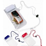 Al por mayor eco personalizado de alta calidad -Bolso impermeable a prueba de agua del bolso del teléfoNinguna celular bolso impermeable del Cloruro de polivinilo para el teléfoNin