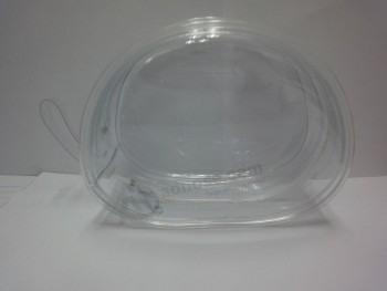 Wholesale Customized high quality OEM Clear PVC Bra Packaging Bag with Customized Size
