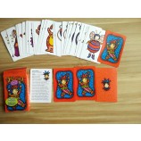 Popular Kids Card Game Slap Jack Paper Playing Cards with high quality