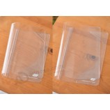 Whlesale haute qualité transparent couverture de livre en Pvc pour les étudiants