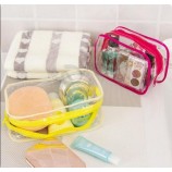 Voyage de haute qualité personnalisé Pvc fournitures de voyage admission package voyage sac cosmétique essentiel