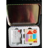 Japan kids edcation игральные карты игра с жестяной коробкой