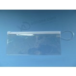 Kundengebundener Qualitätsfördernter preiswerter Preis freier PVC-Ziplockbeutel mit kundengebundener Größe
