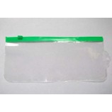 Produits chauds faits sur coMmande de haute qualité dégagent le sac zip-lock de Pvc avec le Logo adapté aux besoins du client