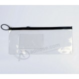 Maßgeschneiderte hochwertige kostenlose Probe hochwertige langlebige PVC-Ziplock-Tasche mit Tasche