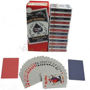Pas.98 Casino Paper Playing Cards/Cartes de poker en gros