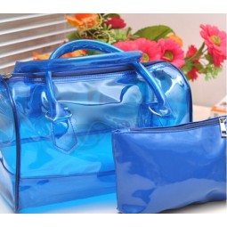Customized high quality Transparent PVC Waterproof Bag Portable Travel Bag Wash Bag Cosmetic Bag