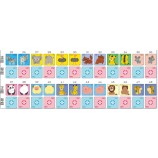 Japan Kids Cartoon Education Playing Cards (47782)