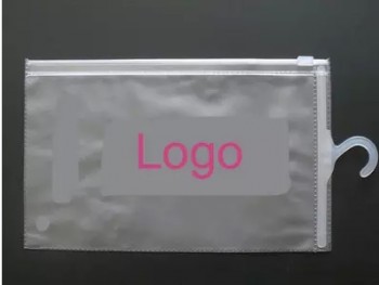 Customized high quality Selling High-Quality Matte Hook PVC Bag