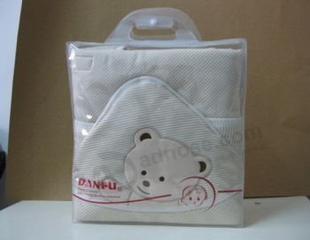 Customized high quality Waterproof Matte Clothing Storage PVC Bag
