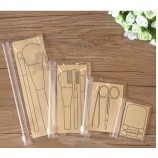 Customized high quality Cosmetic Brush Portable Dust PVC Bag