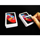 Uнет карточная игра пвх/пластиковые карты