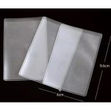 Customized high quality Popular Scrub Simple Waterproof PVC Card Package