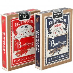 Benutzerdefinierte Casino Papier Spielkarten(Nein.966)