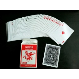 4 Jokers Casino Paper Playing Cards/Cartes de poker personnalisées pour la Malaisie