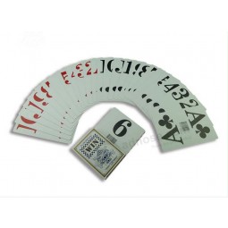 оптовые покерные карточки в стиле штрих-кодов для специальных клубов