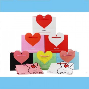 Bolsas de regalo de papel de vacaciones/Bolsa de papel de caramelo/Bolsa de regalo de boda/