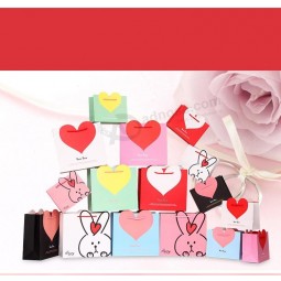 2016 Fabrikverkauf Qualität maßgeschneiderte romantische Geschenk Papiertüte