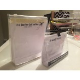 Wholesale customized high-end Simple and Transparent Waterproof Wash Bag Bag PVC Bag