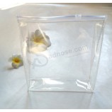 Wholesale customized high-end Folding PVC Plastic Gift Bag Storage Bag Zipper Bags